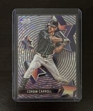 2025 Topps Cosmic Chrome StarFractor Corbin Carroll #SF-10 card