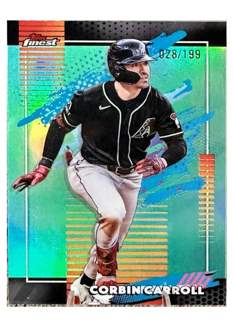 2026 Topps Finest Corbin Carroll #153 card