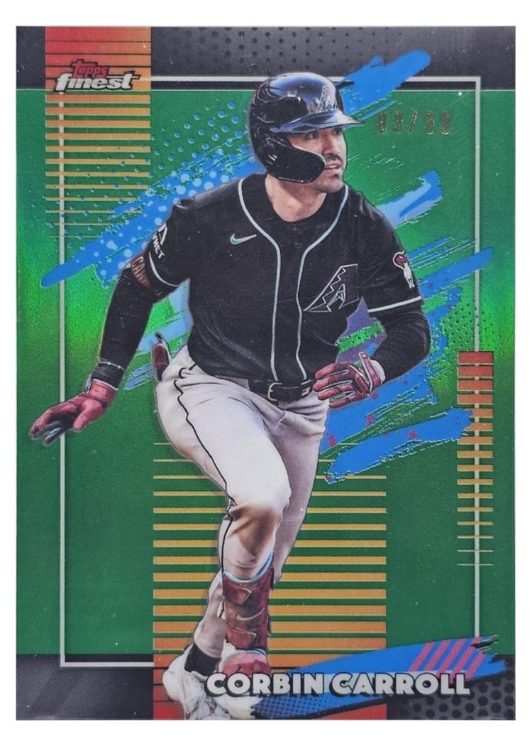 2026 Topps Finest Corbin Carroll #153 card