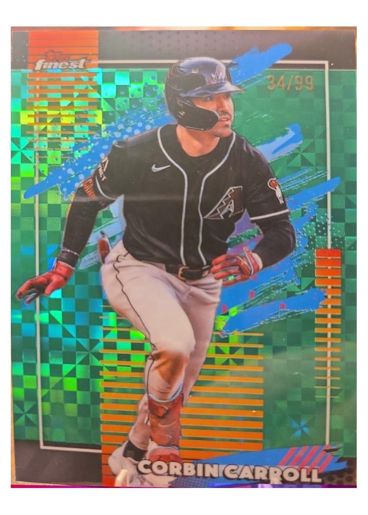 2026 Topps Finest Corbin Carroll #153 card