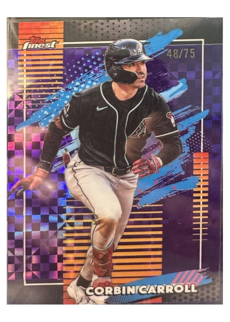 2026 Topps Finest Corbin Carroll #153 card