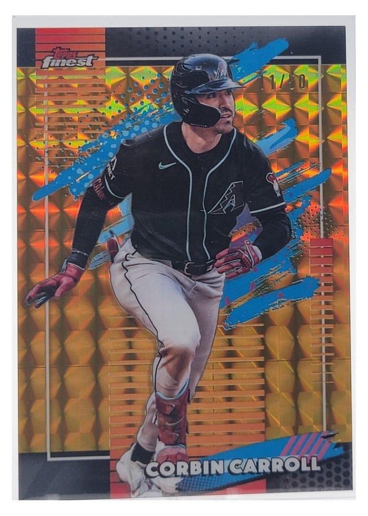 2026 Topps Finest Corbin Carroll #153 card