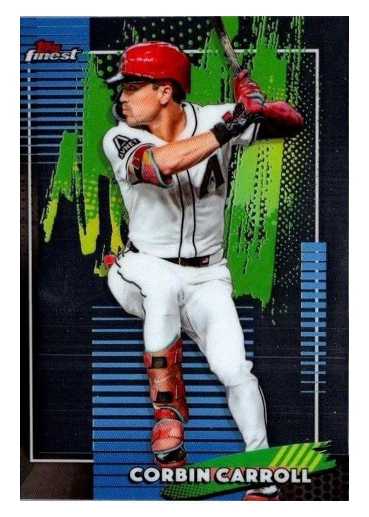 2026 Topps Finest Corbin Carroll #17 card