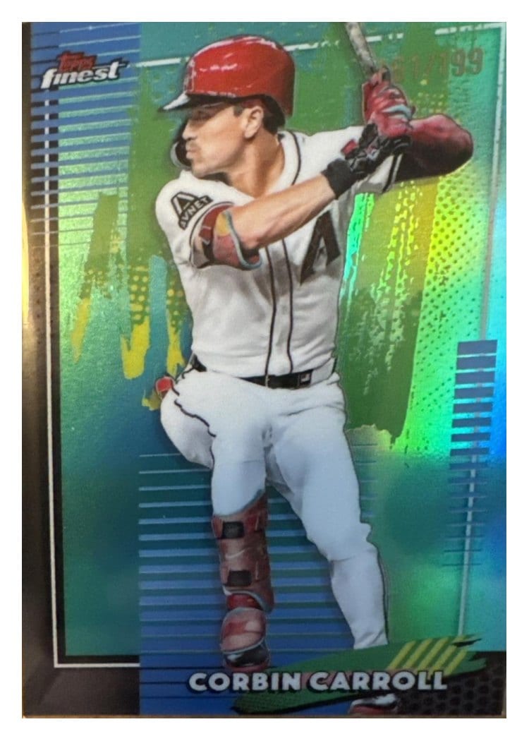 2026 Topps Finest Corbin Carroll #17 card