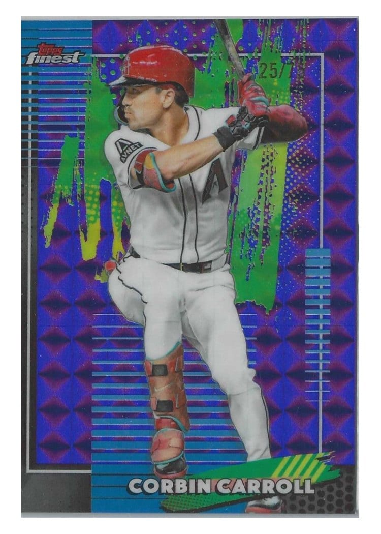 2026 Topps Finest Corbin Carroll #17 card