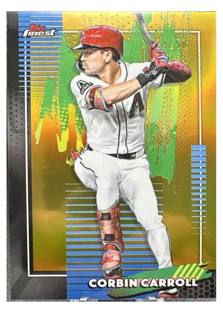 2026 Topps Finest Corbin Carroll #17 card