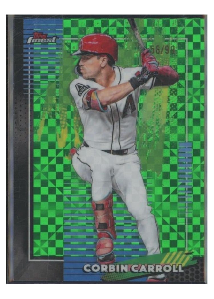 2026 Topps Finest Corbin Carroll #17 card