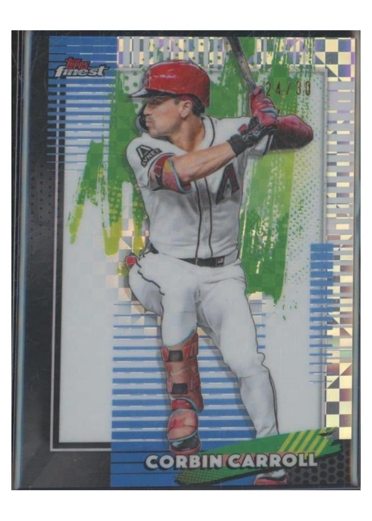 2026 Topps Finest Corbin Carroll #17 card