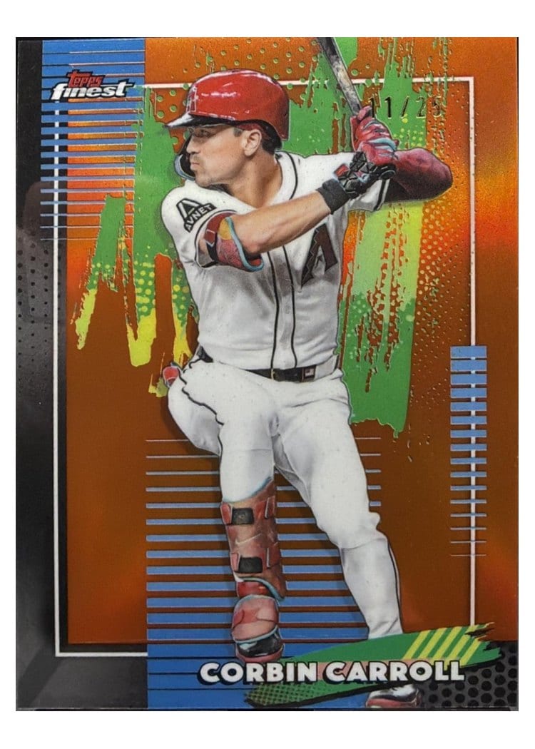 2026 Topps Finest Corbin Carroll #17 card