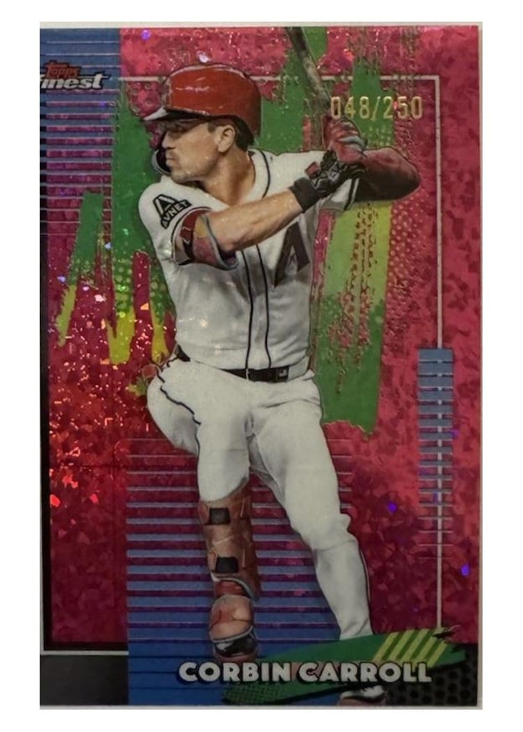 2026 Topps Finest Corbin Carroll #17 card