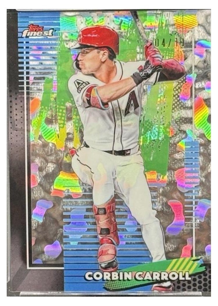 2026 Topps Finest Corbin Carroll #17 card