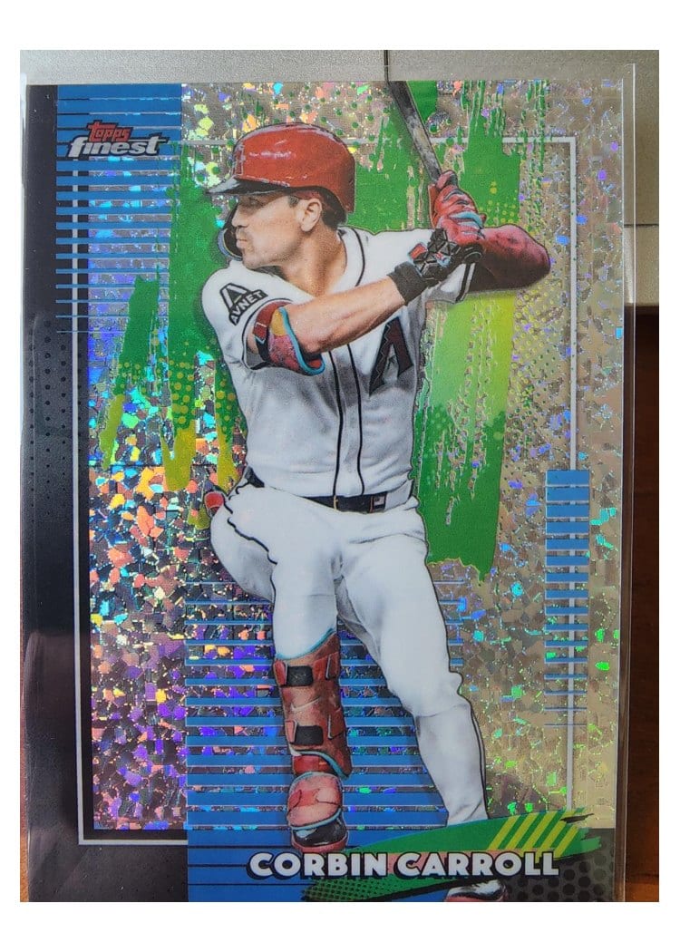 2026 Topps Finest Corbin Carroll #17 card