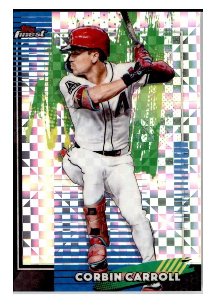 2026 Topps Finest Corbin Carroll #17 card