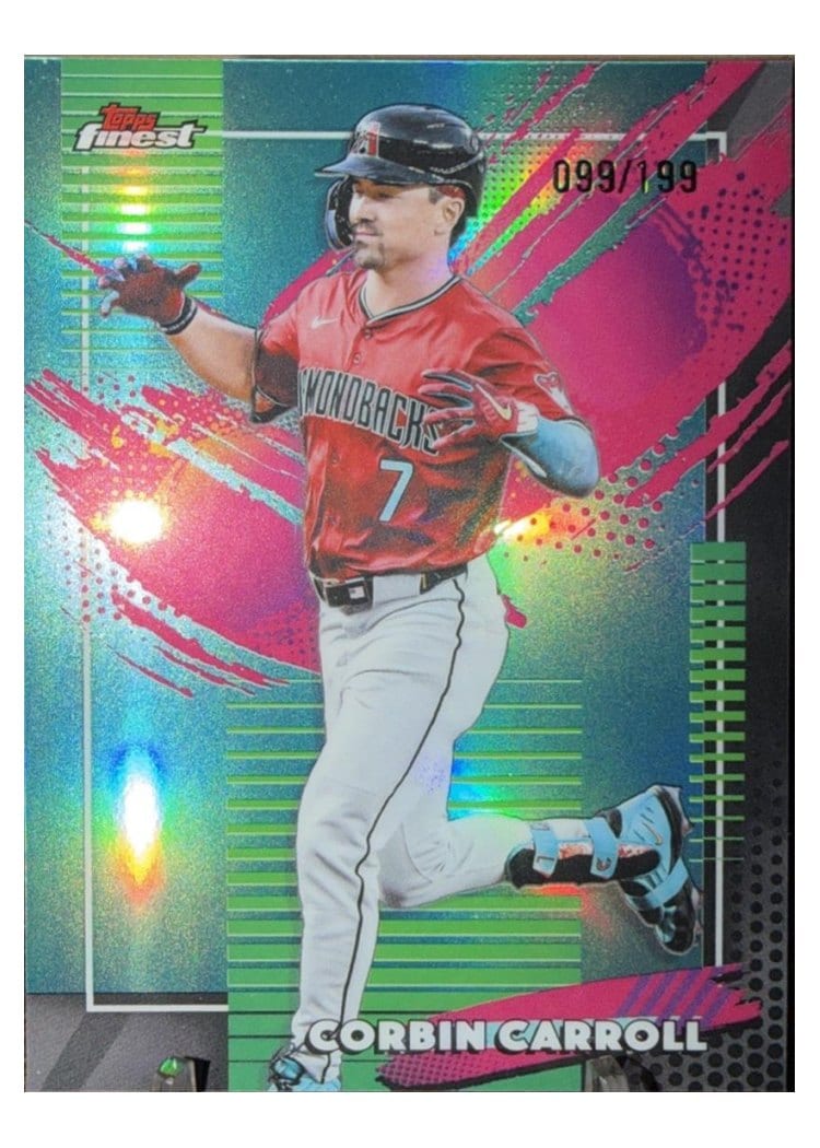 2026 Topps Finest Corbin Carroll #297 card