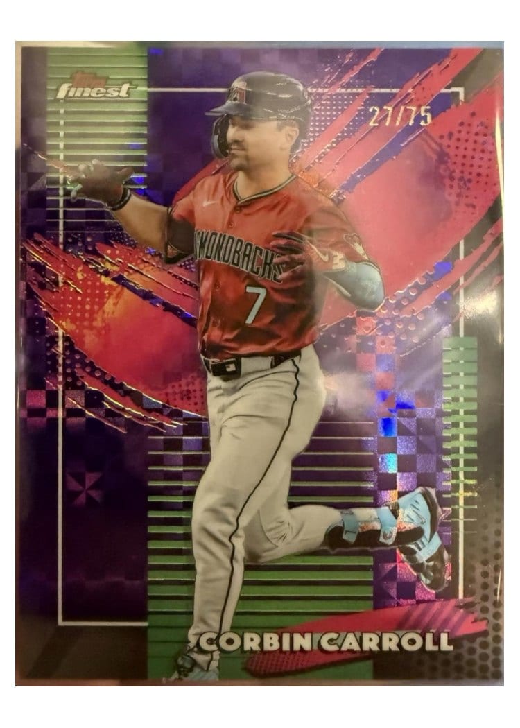 2026 Topps Finest Corbin Carroll #297 card