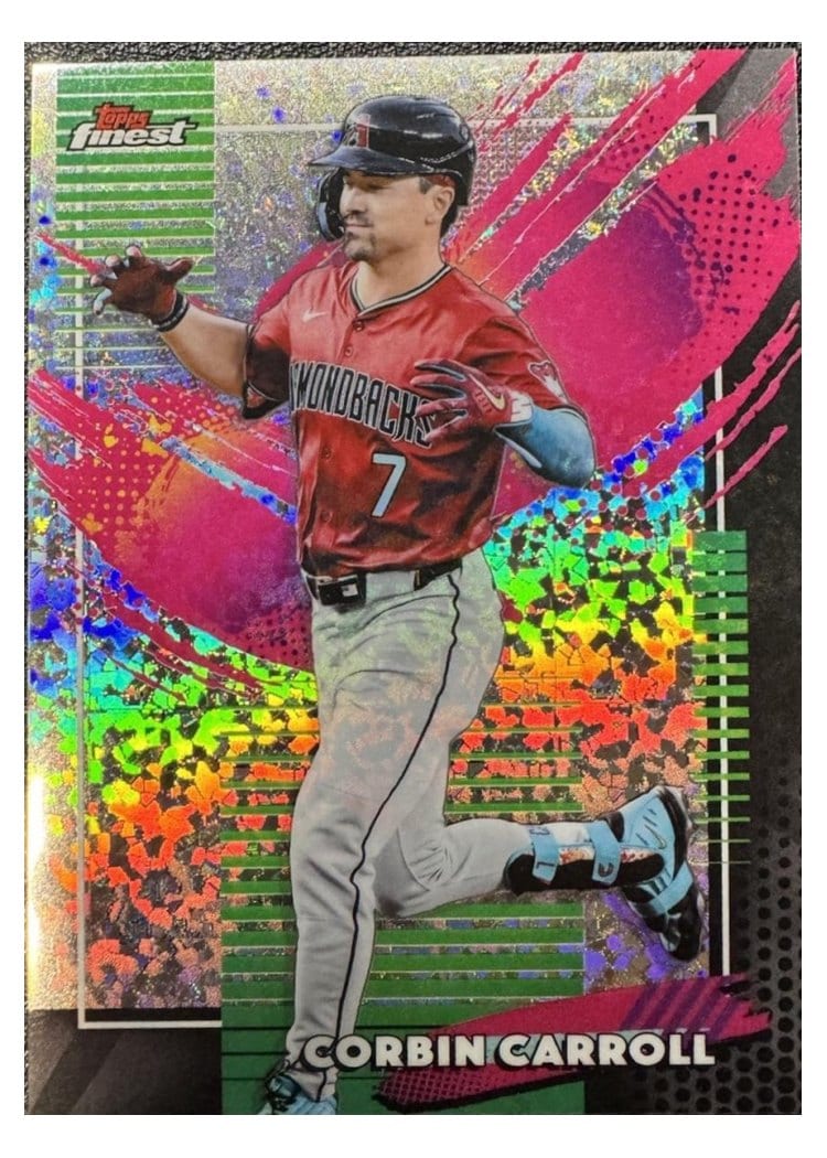 2026 Topps Finest Corbin Carroll #297 card