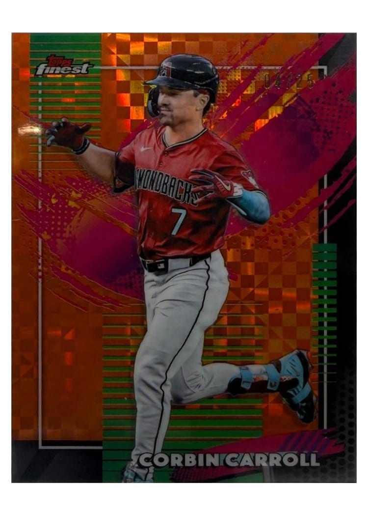 2026 Topps Finest Corbin Carroll #297 card