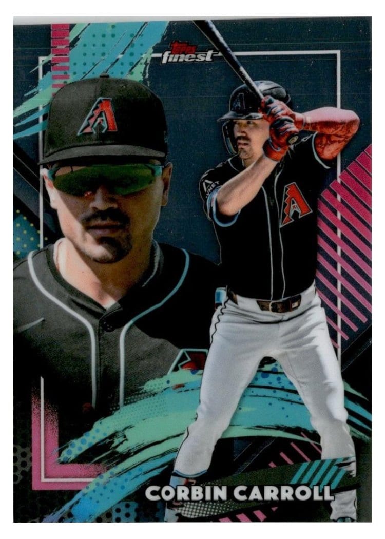 2026 Topps Finest Corbin Carroll #335 card