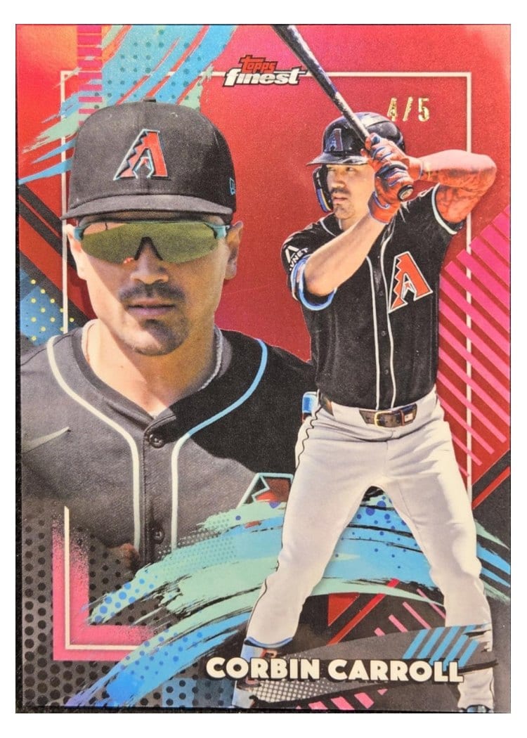 2026 Topps Finest Corbin Carroll #335 card