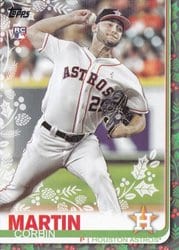 2019 Topps Holiday Base Set Corbin Martin #HW190 card