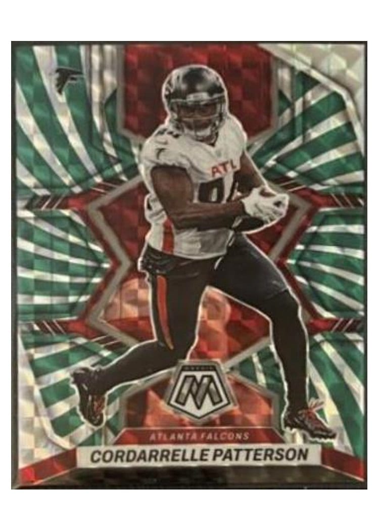2022 Panini Mosaic Base Set Cordarrelle Patterson #8 card