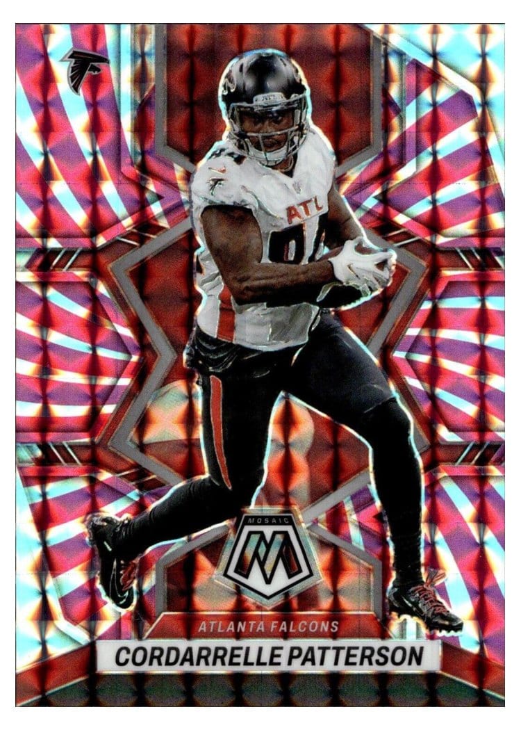 2022 Panini Mosaic Base Set Cordarrelle Patterson #8 card