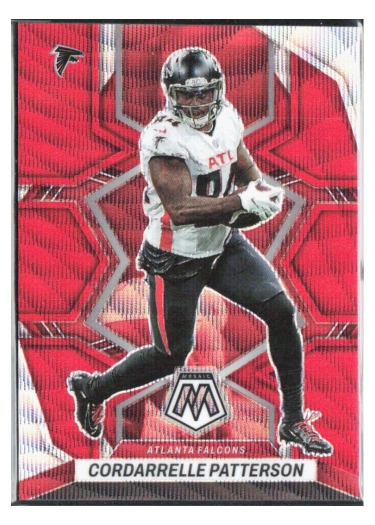2022 Panini Mosaic Base Set Cordarrelle Patterson #8 card