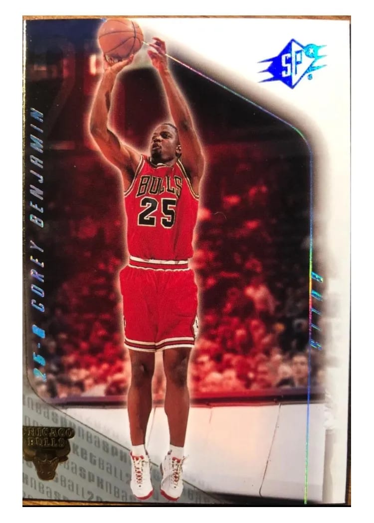 2000 Spx Corey Benjamin #12 card