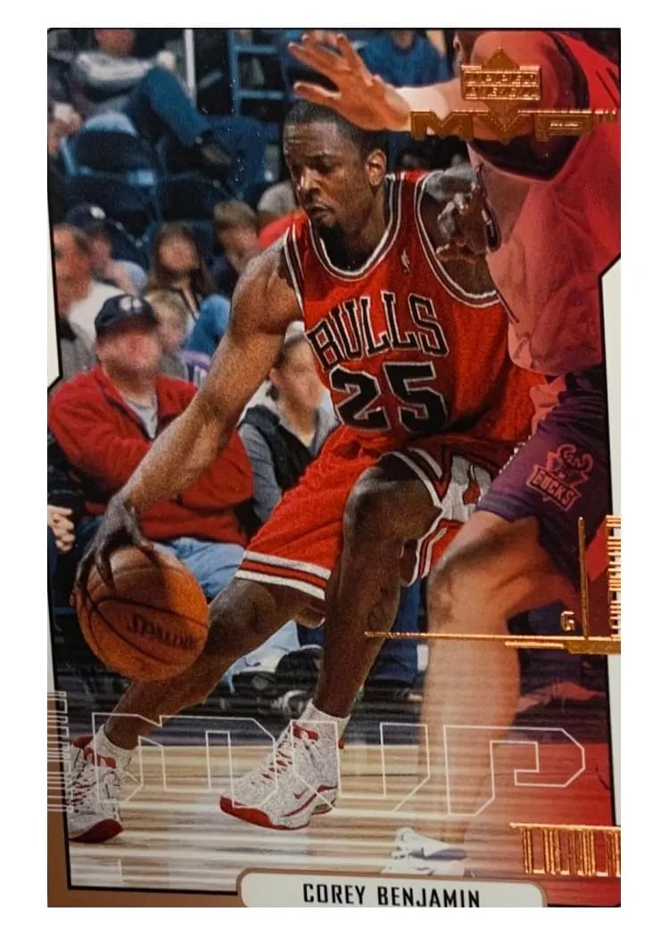 2000 Upper Deck MVP Corey Benjamin #26 card