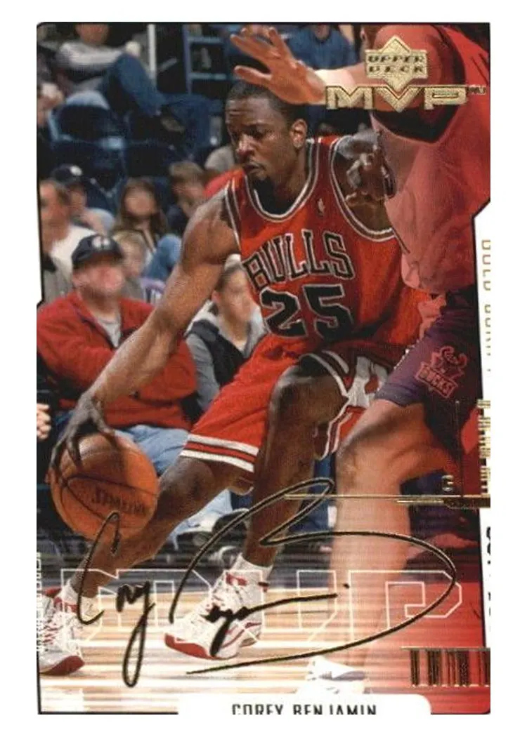 2000 Upper Deck MVP Corey Benjamin #26 card