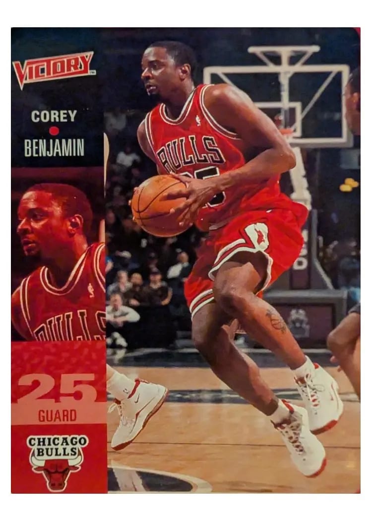 2000 Upper Deck Victory Corey Benjamin #31 card
