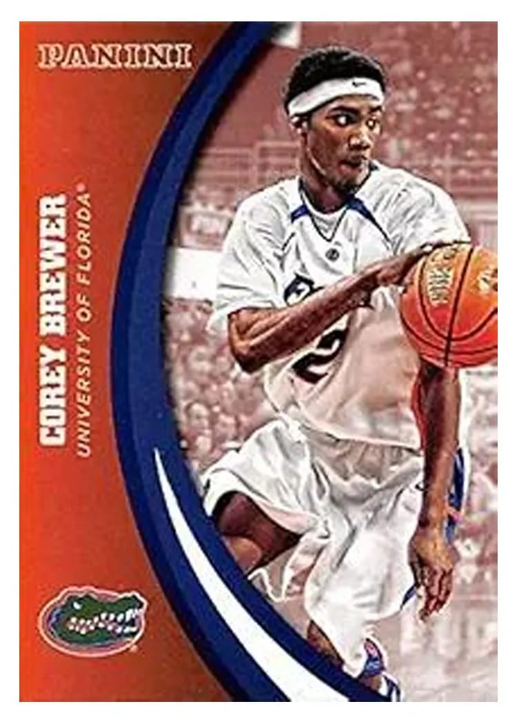2015 Panini Florida Gators Corey Brewer #11 card
