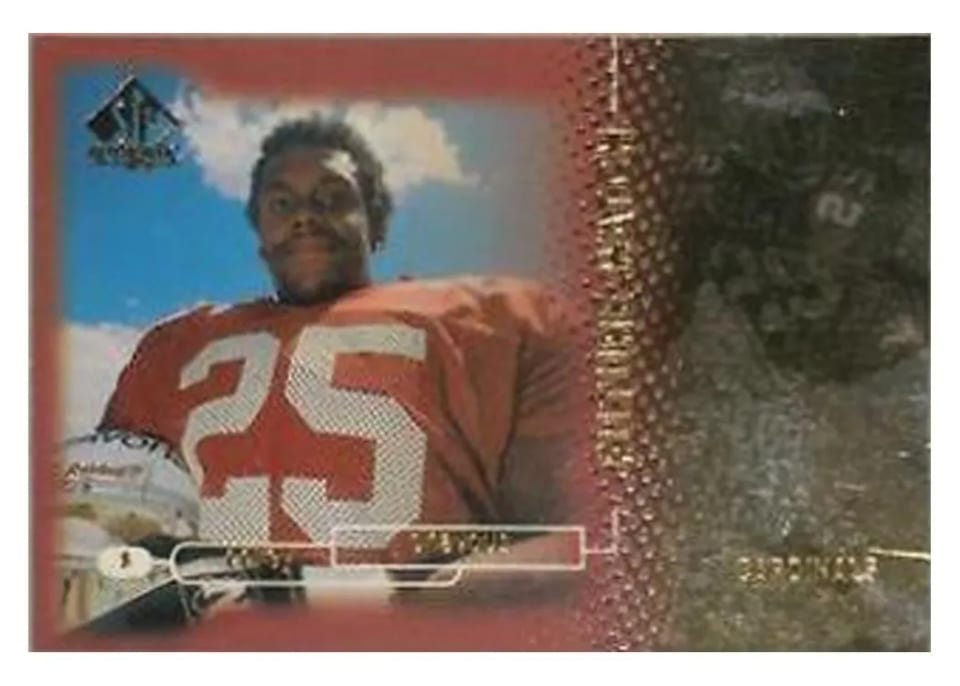 1998 SP Authentic Corey Chavous #2 card