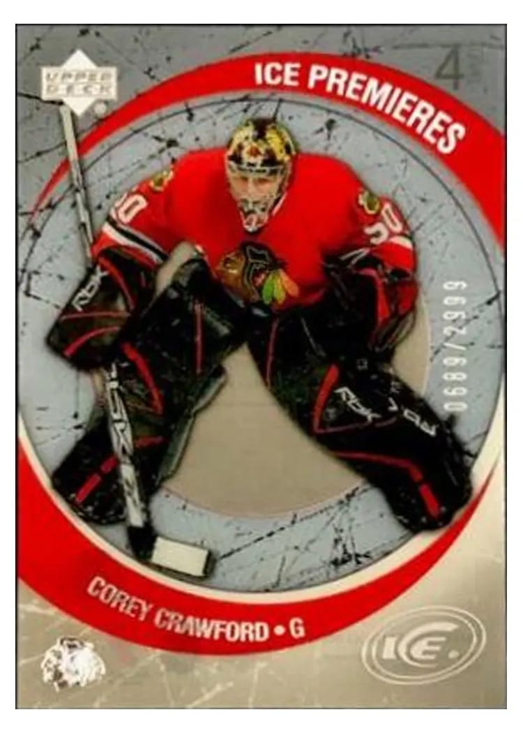 2005 Upper Deck Ice Corey Crawford #260 card