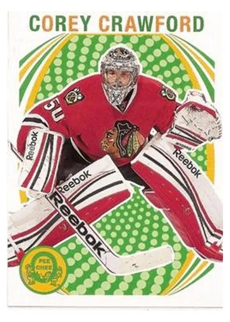 2013 O-Pee-Chee Corey Crawford card