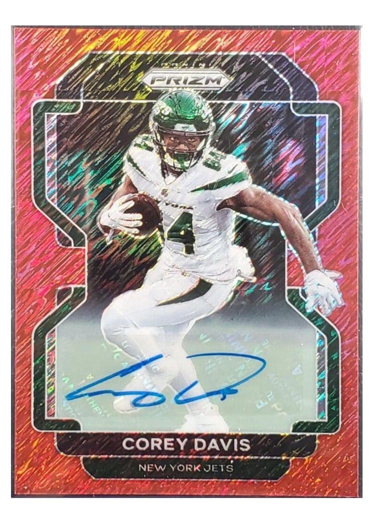 2021 Panini Prizm Base Set Corey Davis #84 card