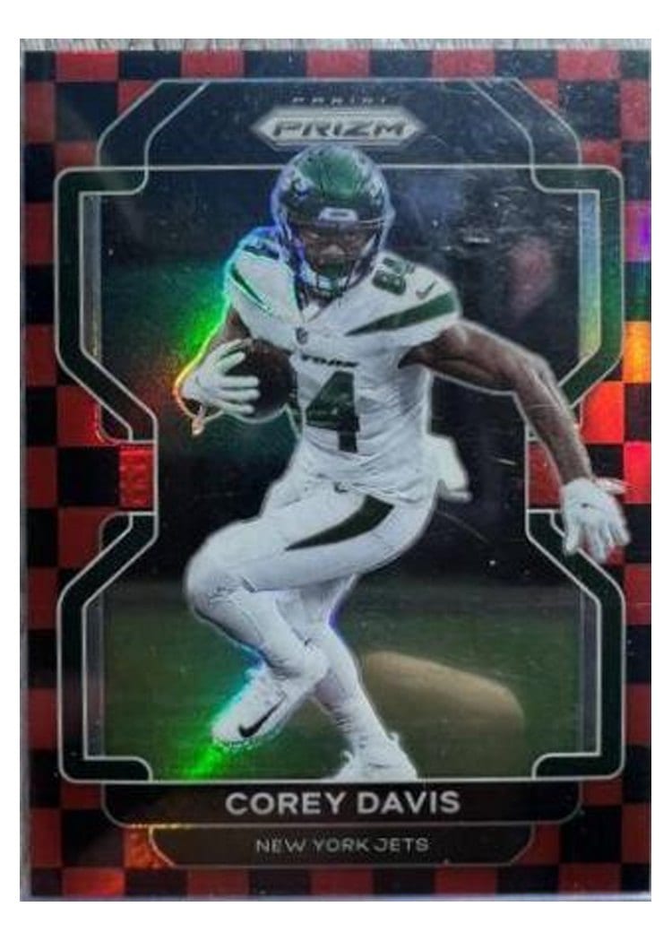 2021 Panini Prizm Base Set Corey Davis #84 card