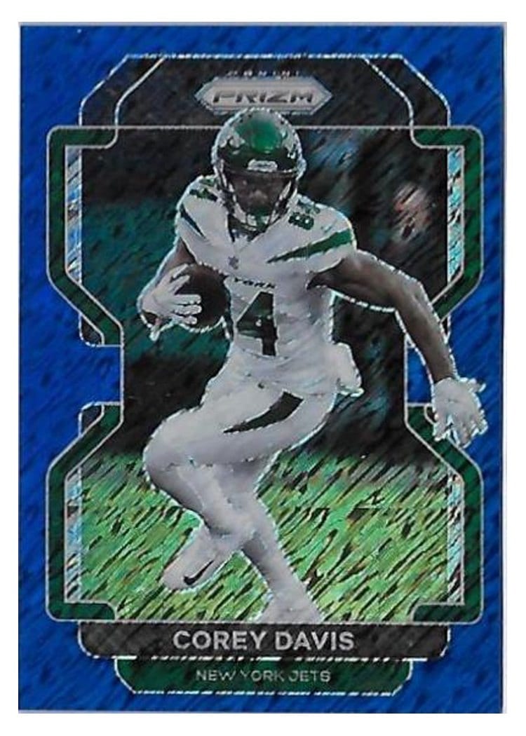 2021 Panini Prizm Base Set Corey Davis #84 card