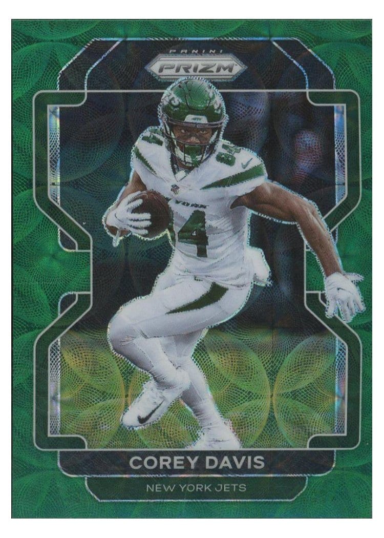 2021 Panini Prizm Base Set Corey Davis #84 card