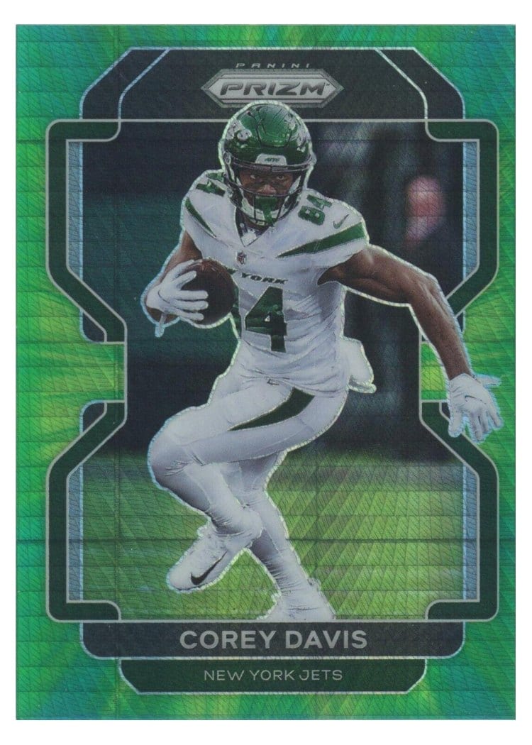 2021 Panini Prizm Base Set Corey Davis #84 card