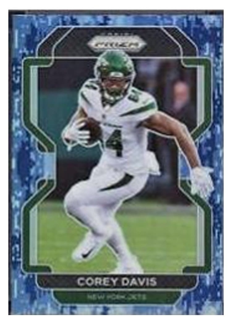 2021 Panini Prizm Base Set Corey Davis #84 card