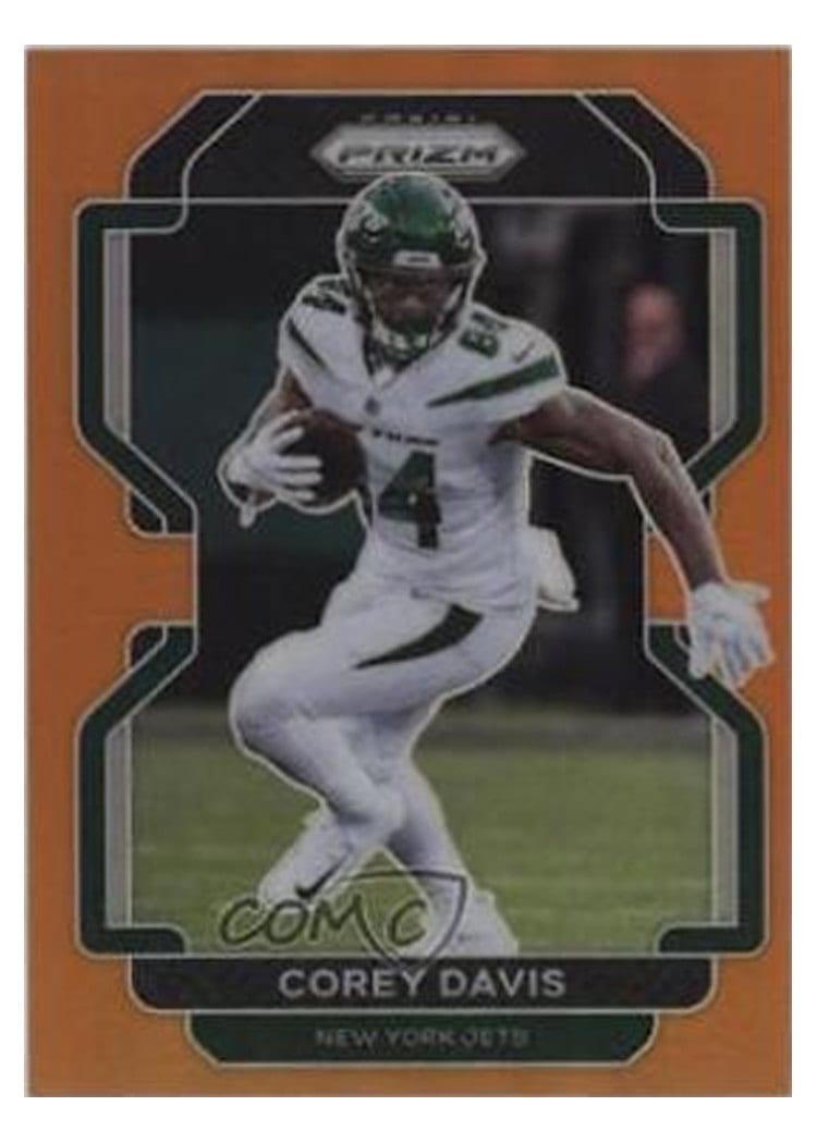 2021 Panini Prizm Base Set Corey Davis #84 card