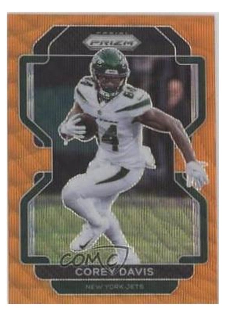 2021 Panini Prizm Base Set Corey Davis #84 card