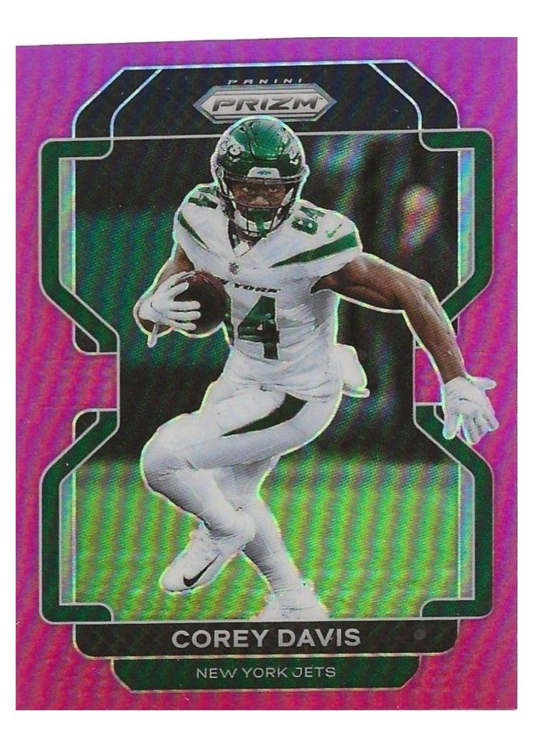 2021 Panini Prizm Base Set Corey Davis #84 card