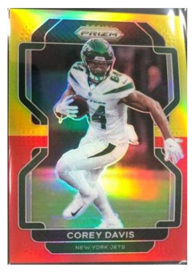 2021 Panini Prizm Base Set Corey Davis #84 card