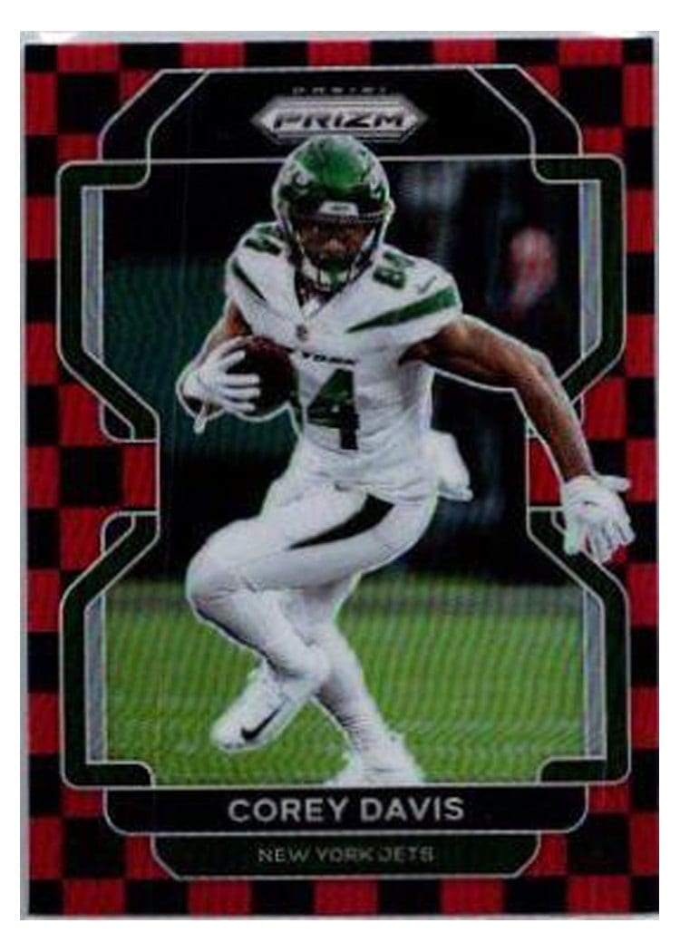 2021 Panini Prizm Base Set Corey Davis #84 card
