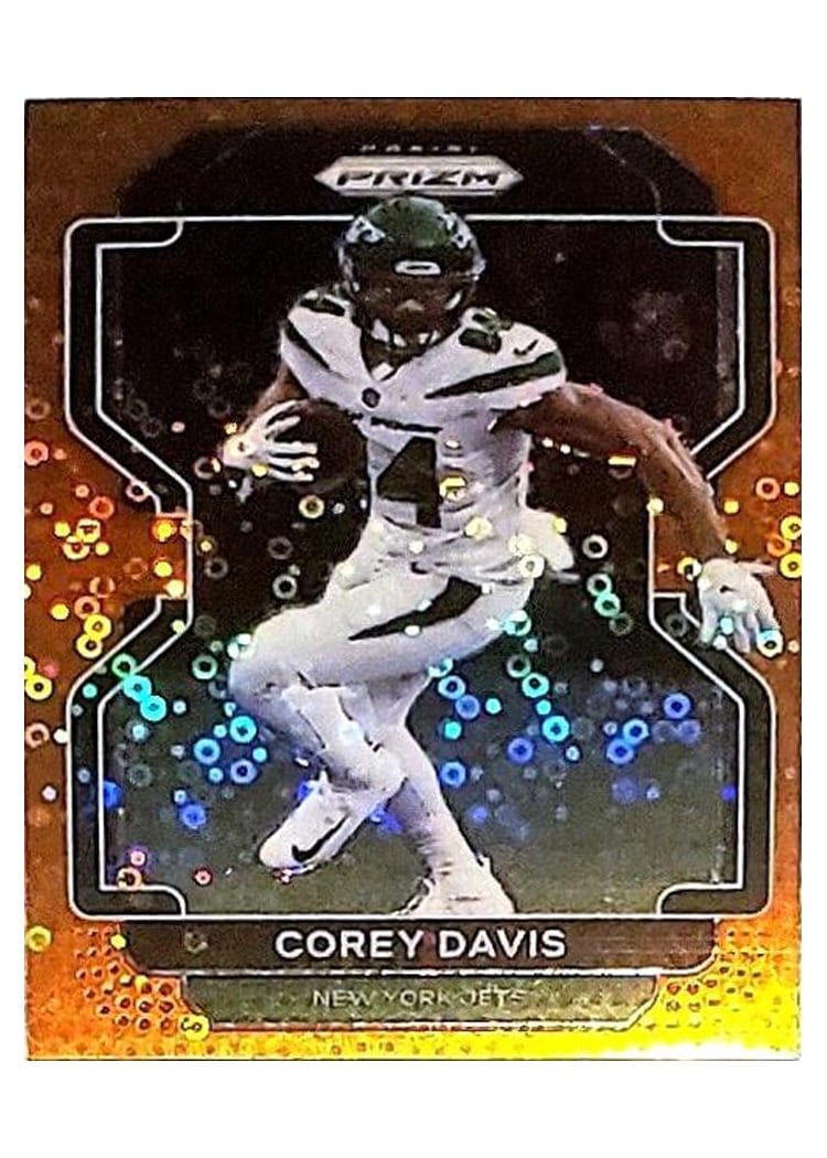 2021 Panini Prizm Base Set Corey Davis #84 card