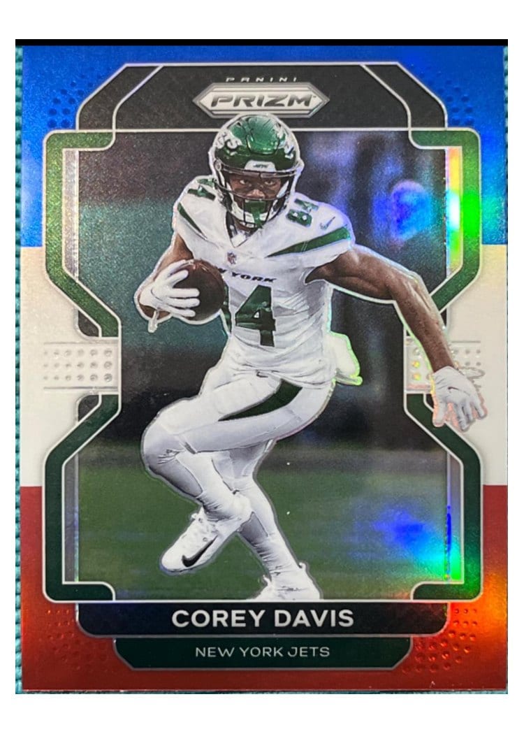 2021 Panini Prizm Base Set Corey Davis #84 card