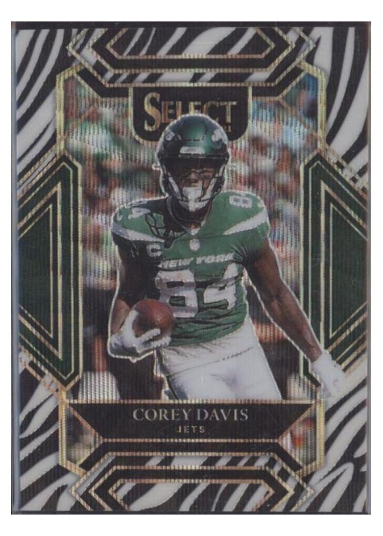 2021 Panini Select Base Set Corey Davis #227 card