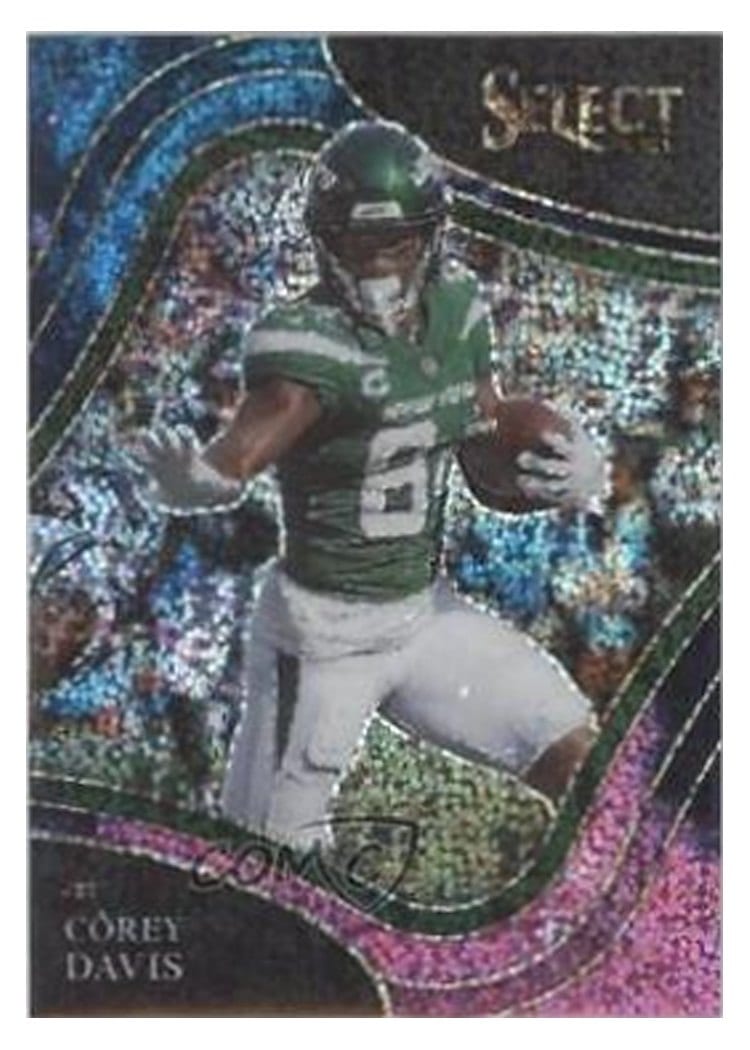 2021 Panini Select Base Set Corey Davis Cosmic #327 card